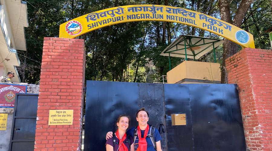 foreigners in shivapuri national park