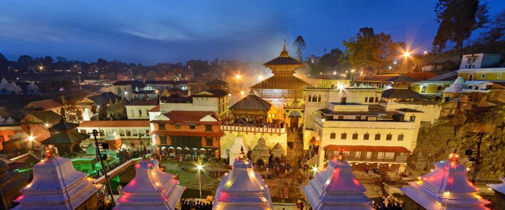 Pashupati night view