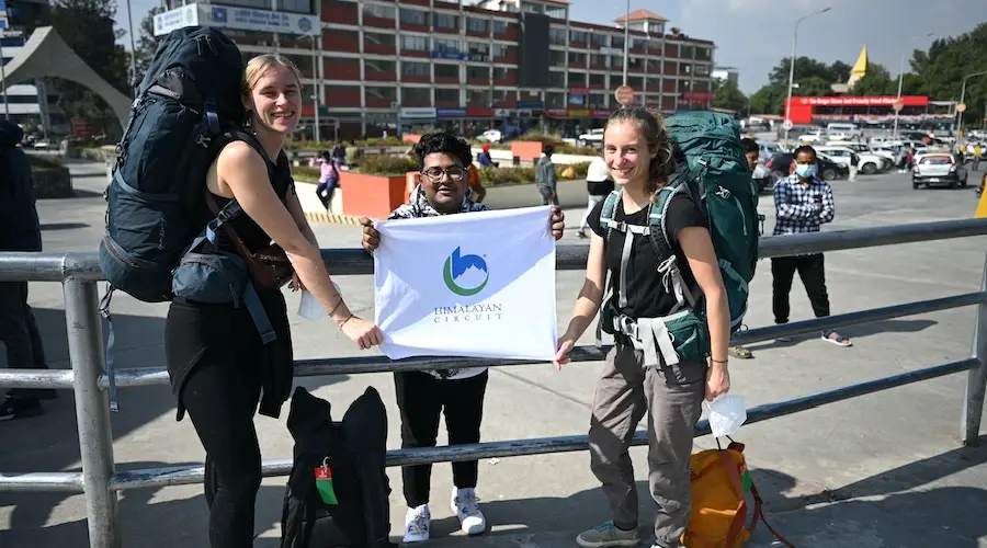 Arrival in Nepal