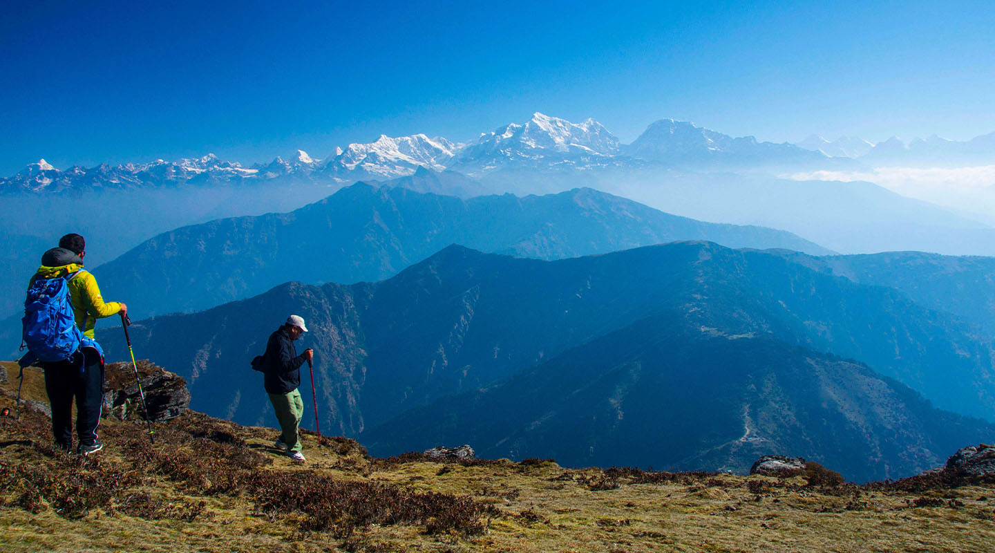 Pikey Base Camp Trek - Everest View